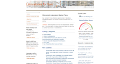 Desktop Screenshot of laboratoryforsale.com
